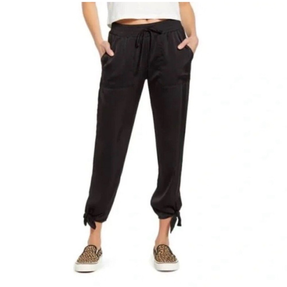 Socialite Women's Black Drawstring Pants - NWOT